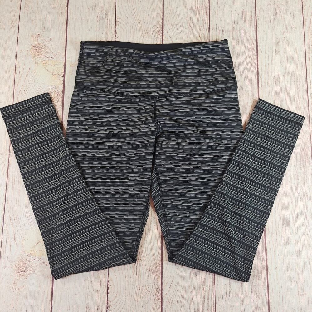 90 Degree by Reflex printed mid rise legging sz M